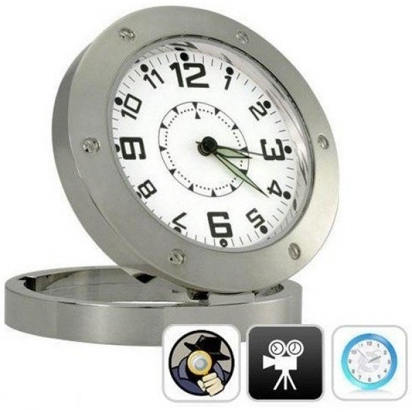 Ceas spion HDCLOCK DVR520